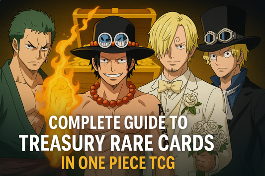 All Treasure Rare Cards in One Piece Card Game (Up to OP-13)