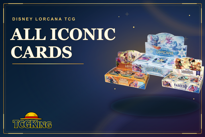 All Iconic Cards in Disney Lorcana TCG