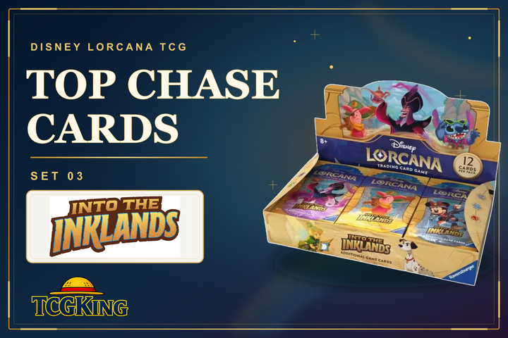 Top Chase Cards in Set 03 Into the Inklands (Disney Lorcana TCG)