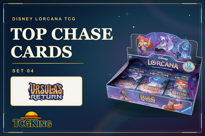 Top Chase Cards in Set 04 Ursula's Return (Disney Lorcana TCG)
