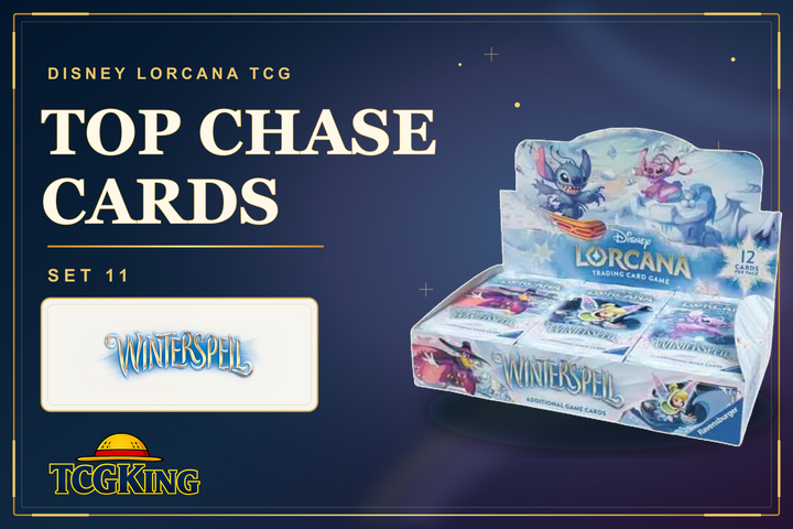 Top Chase Cards in Set 11 Winterspell (Disney Lorcana TCG)