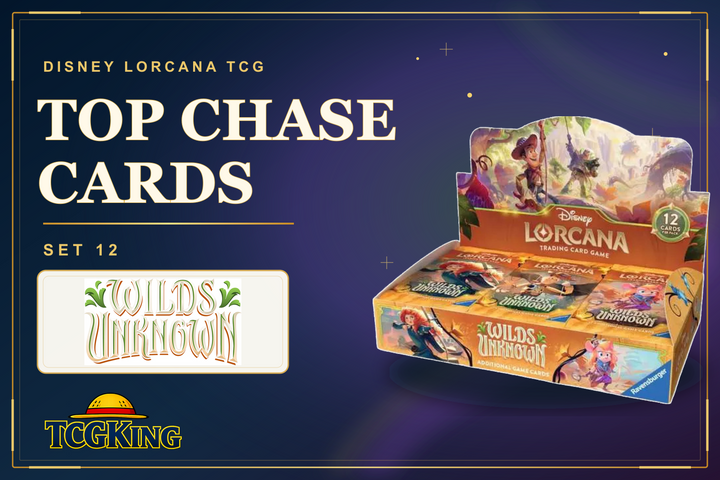 Top Chase Cards in Set 12 Wilds Unknown (Disney Lorcana TCG)