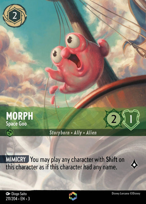 Morph - Space Goo (003-211) - Set 3: Into the Inklands - Disney Lorcana Enchanted