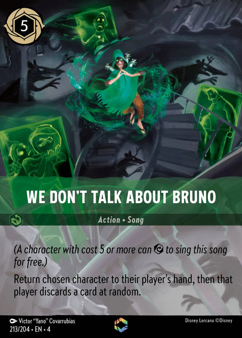 We Don't Talk About Bruno (004-213) - Set 4: Ursula's Return - Disney Lorcana Enchanted
