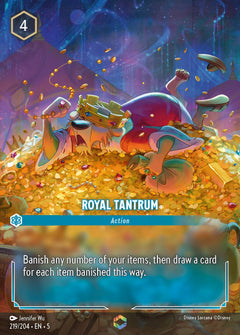 Royal Tantrum (005-219) - Set 5: Shimmering Skies - Disney Lorcana Enchanted