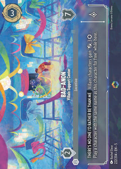 Bad-Anon - Villain Support Center (005-222) - Set 5: Shimmering Skies - Disney Lorcana Enchanted