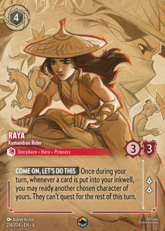Raya - Kumandran Rider (006-214) - Set 6: Azurite Sea - Disney Lorcana Enchanted