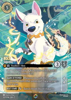Bolt - Superdog (007-207) - Set 7: Archazia's Island - Disney Lorcana Enchanted