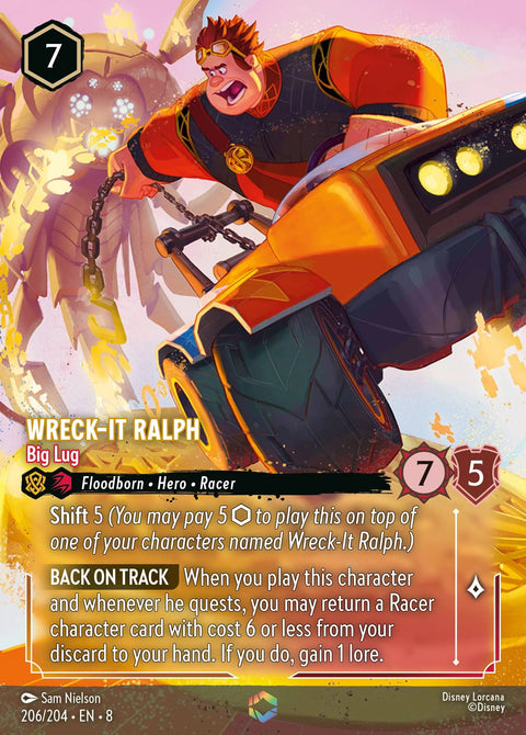 Wreck-It Ralph - Big Lug (008-206) - Set 8: Reign of Jafar - Disney Lorcana Enchanted
