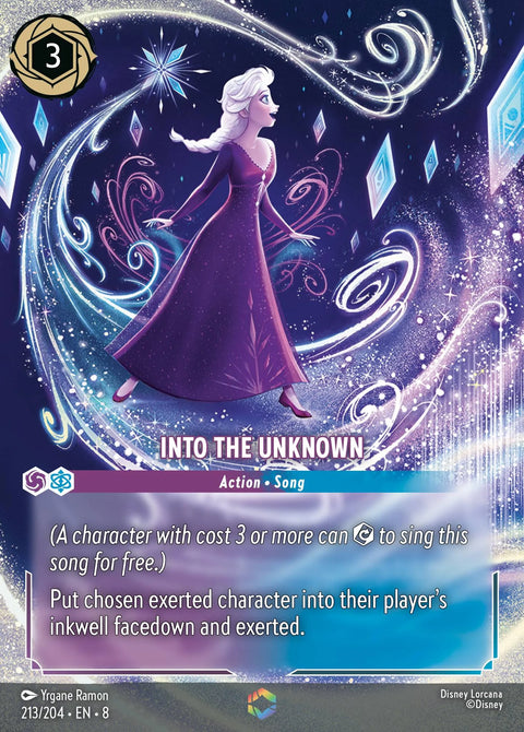 Into the Unknown (008-213) - Set 8: Reign of Jafar - Disney Lorcana Enchanted