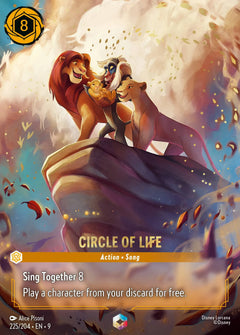 Circle of Life (009-225) - Set 9: Fabled - Disney Lorcana Enchanted