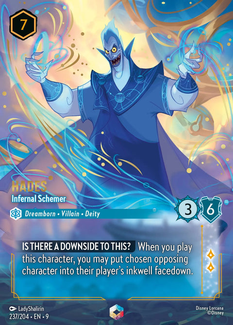 Hades - Infernal Schemer (009-237) - Set 9: Fabled - Disney Lorcana Enchanted