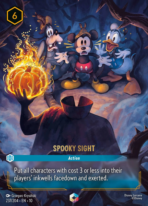 Spooky Sight (010-237) - Set 10: Whispers in the Well - Disney Lorcana Enchanted