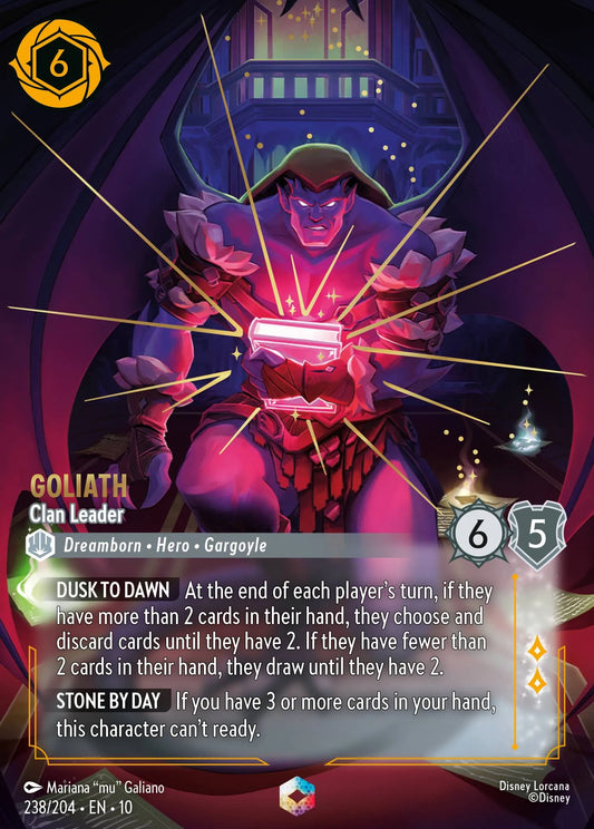 Goliath - Clan Leader (010-238) - Set 10: Whispers in the Well - Disney Lorcana Enchanted