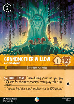 Grandmother Willow - Ancient Advisor (011-206) - Set 11: Winterspell - Disney Lorcana Epic