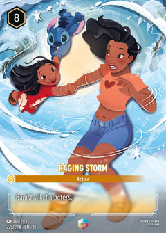 Raging Storm (011-225) - Set 11: Winterspell - Disney Lorcana Enchanted