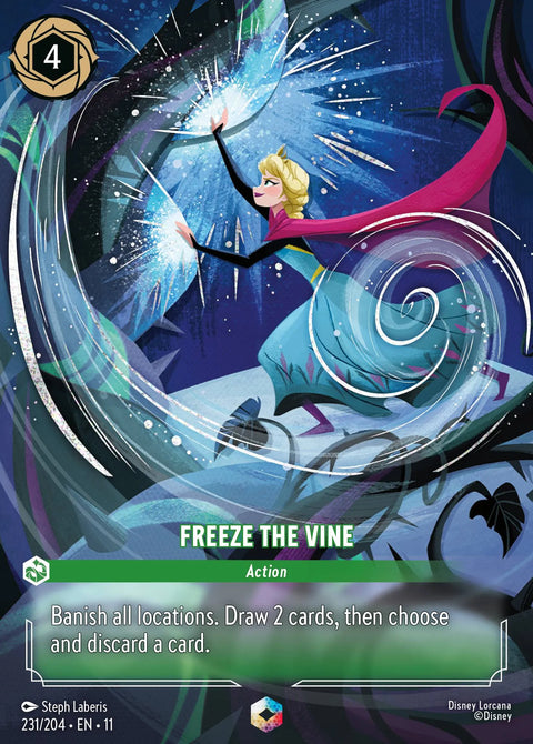Freeze the Vine (011-231) - Set 11: Winterspell - Disney Lorcana Enchanted
