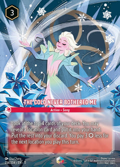 The Cold Never Bothered Me (011-234) - Set 11: Winterspell - Disney Lorcana Enchanted