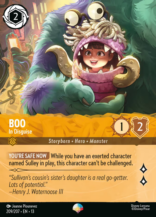Boo - In Disguise (013-209) - Set 13: Attack of the Vine! - Disney Lorcana Epic