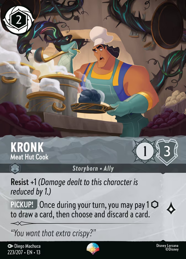 Kronk - Meat Hut Cook (013-223) - Set 13: Attack of the Vine! - Disney Lorcana Epic