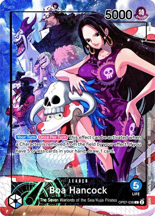 Boa Hancock (OP07-038) PSA Magazine Collaboration Special Event Promo