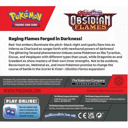 Pokémon TCG: Obsidian Flames (OBF) Booster Box - English, alternate product view 2