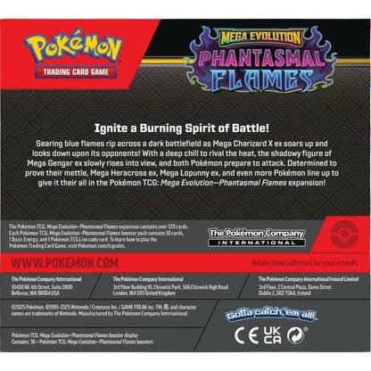 Pokémon TCG: Phantasmal Flames (PFL) Booster Box - English, alternate product view 2