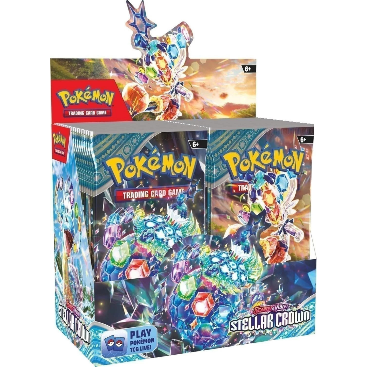 Pokémon TCG: Stellar Crown (SCR) Booster Box - English