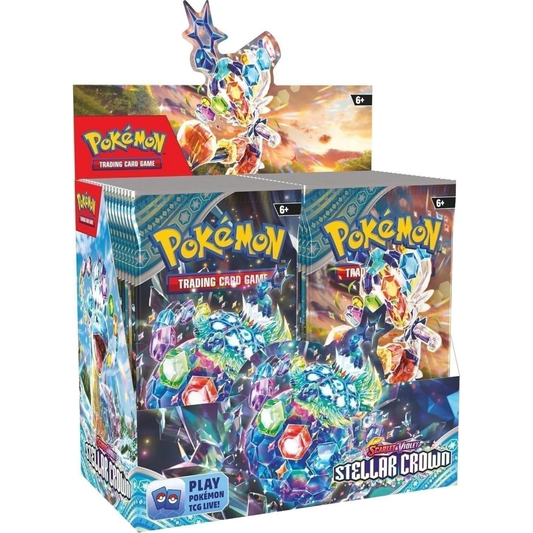 Pokémon TCG: Stellar Crown (SCR) Booster Box - English