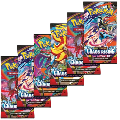 Pokémon TCG: Chaos Rising (CRI) Booster Bundle - English, included booster packs