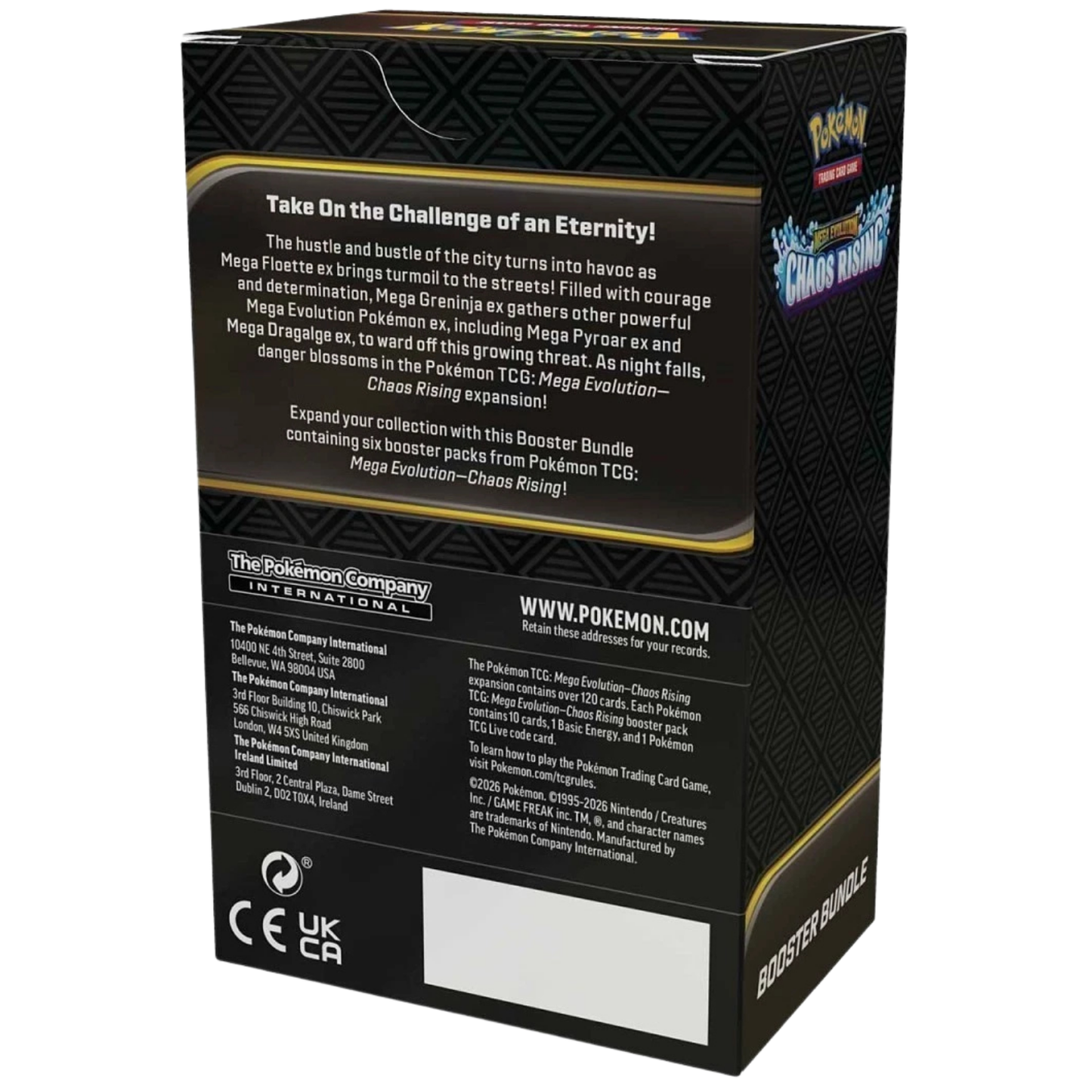 Pokémon TCG: Chaos Rising (CRI) Booster Bundle - English