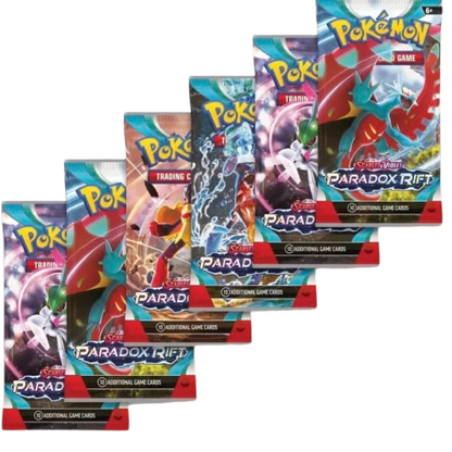 Pokémon TCG: Paradox Rift (PAR) Booster Bundle - English, included booster packs