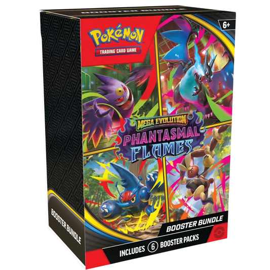 Pokémon TCG: Phantasmal Flames (PFL) Booster Bundle - English