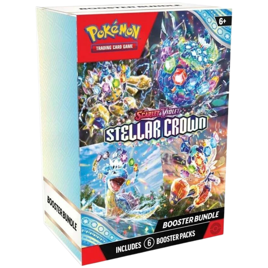 Pokémon TCG: Stellar Crown (SCR) Booster Bundle - English