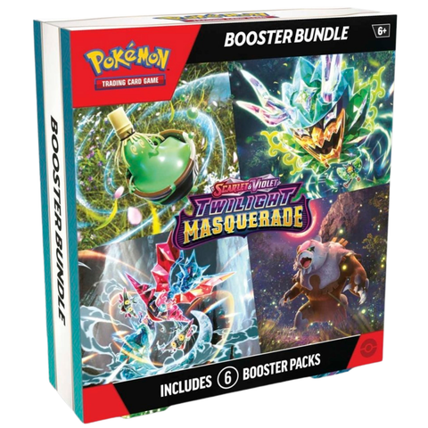Pokémon TCG: Twilight Masquerade (TWM) Booster Bundle - English
