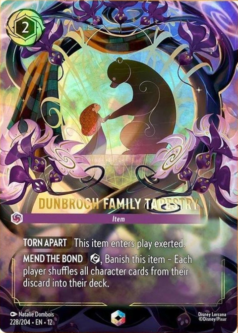 DunBroch Family Tapestry (012-228) - Set 12: Wilds Unknown - Disney Lorcana Enchanted