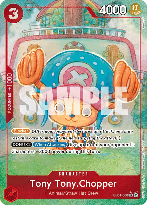 Tony Tony.Chopper (EB01-006) EB01 Alternate Art (AA)