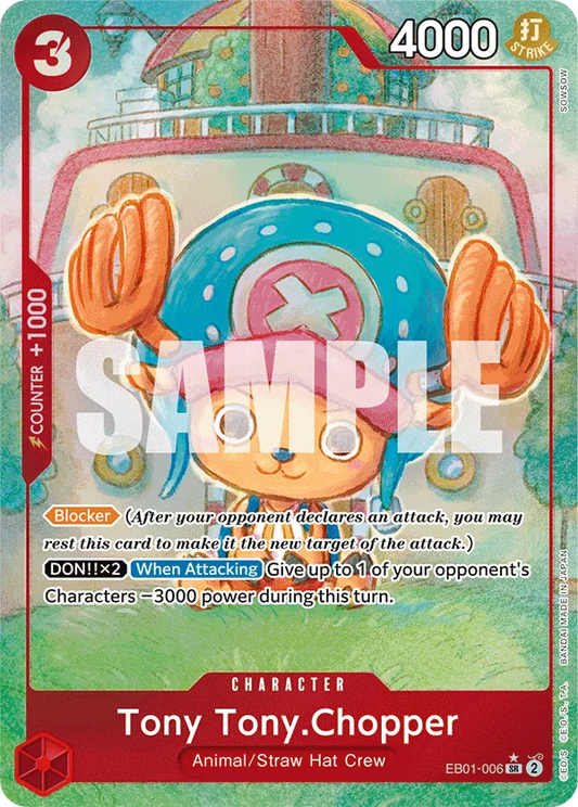 Tony Tony.Chopper (EB01-006) EB01 Alternate Art (AA)