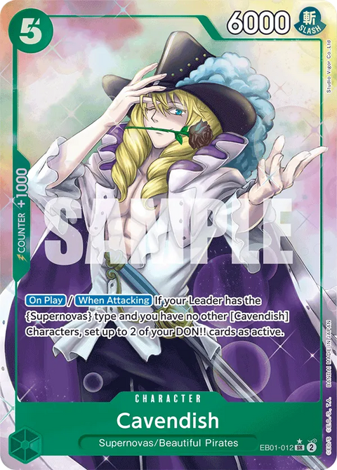Cavendish (EB01-012) EB01 Alternate Art (AA)