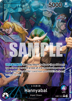 Hannyabal (EB01-021) EB01 Leader Alt Art (AA)