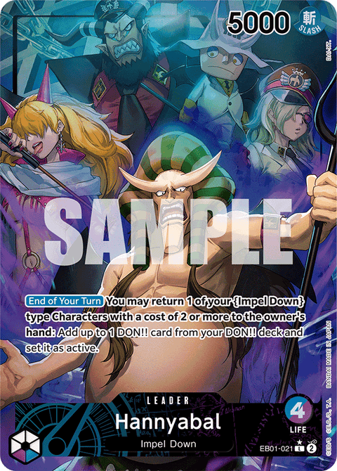 Hannyabal (EB01-021) EB01 Leader Alt Art (AA)