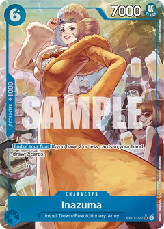 Inazuma (EB01-022) EB01 Alternate Art (AA)