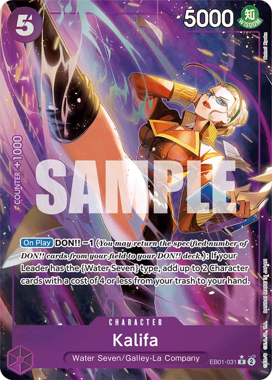 Kalifa (EB01-031) EB01 Alternate Art (AA)