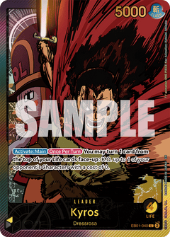 Kyros (EB01-040) EB02 Leader Alt Art (AA)
