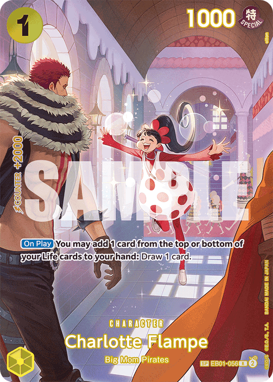 Charlotte Flampe (EB01-056) OP10 Special Rare (SP)