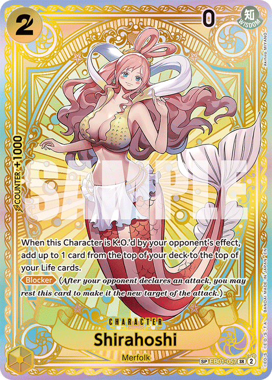Shirahoshi (EB01-057) OP11 Special Rare (SP)