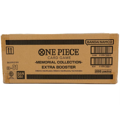 One Piece Memorial Collection Extra Booster (EB-01) Sealed Case [English]