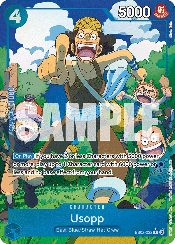 Usopp (EB02-022) EB02 Alternate Art (AA)