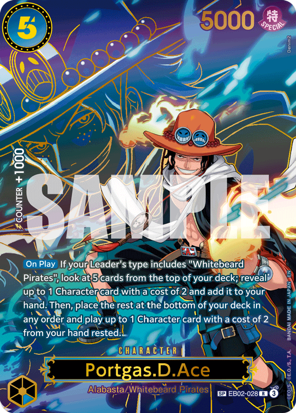 Portgas D. Ace (EB02-028)