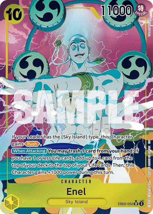 Enel (EB02-052) EB02 Alternate Art (AA)